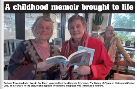 Book launch event - Barbara Townsend with The Colour of Flying