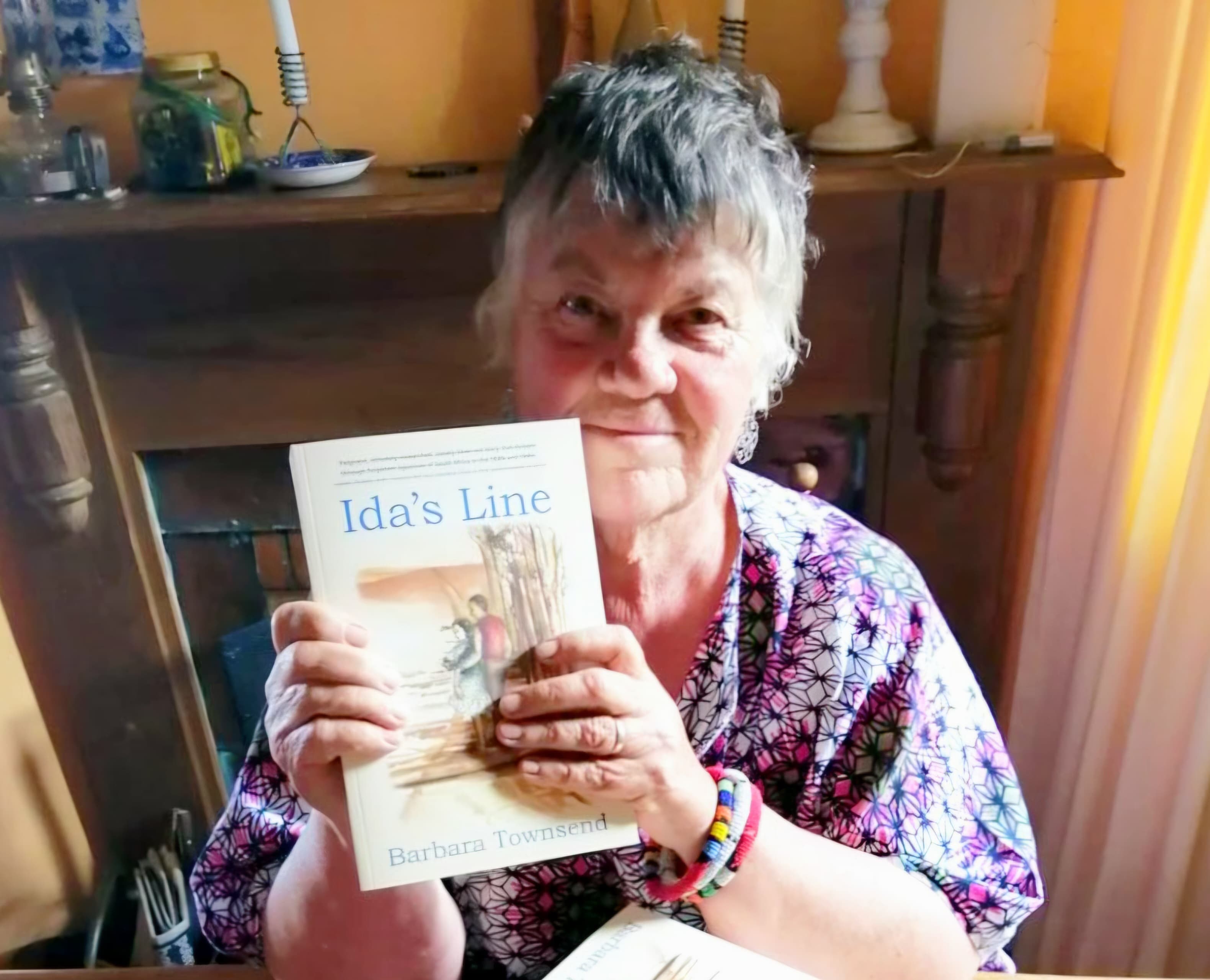 Barabar Townsend's self-publishing journey: Ida's Line, out of Mind, and The Colour of Flying.